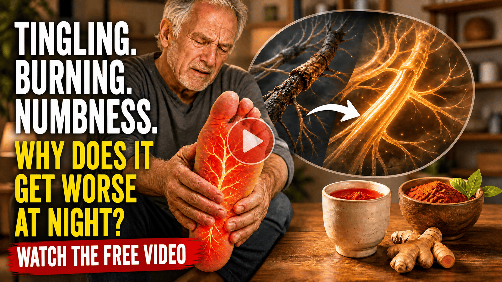 End Burning Feet & Tingling — Watch the presentation